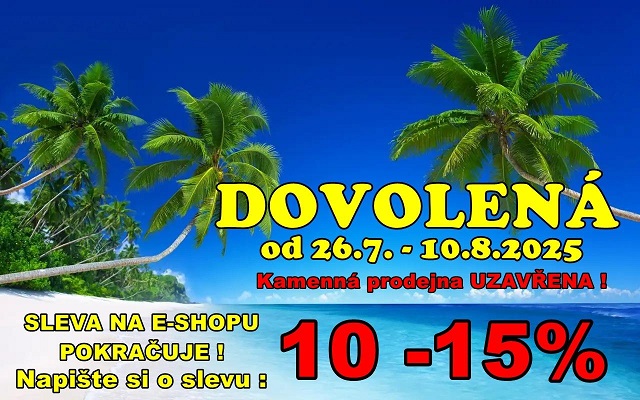 dovolená 2025 menší